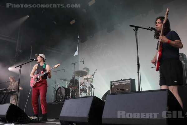 PORRIDGE RADIO - 2023-05-28 - ANGERS - Le Chabada - Scene Elevation - Dana Margolin - Georgie Stott - Sam Yardley